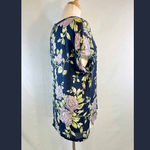 Rag & Bone Floral 100% Silk Blouse - Size M - Picture 6 of 13